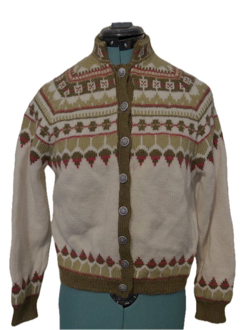 Vintage Fair Isle Cardigan